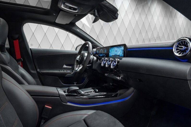 For Sale: Mercedes-Benz CLA 45 AMG S 4MATIC+ – Digital White, Black Interior, 421 HP, Aerodynamics Package