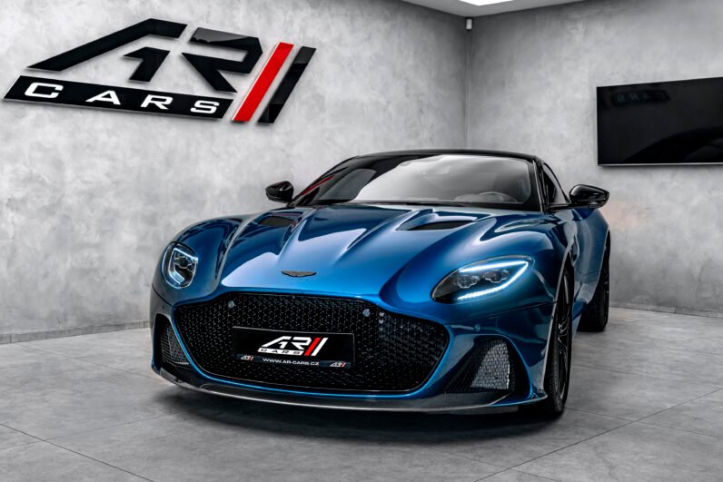 For Sale: Aston Martin DBS 770 Ultimate 2023 – Signature Metallic, Black Interior, 533 kW (≈725 HP) V12, Only 4,058 km