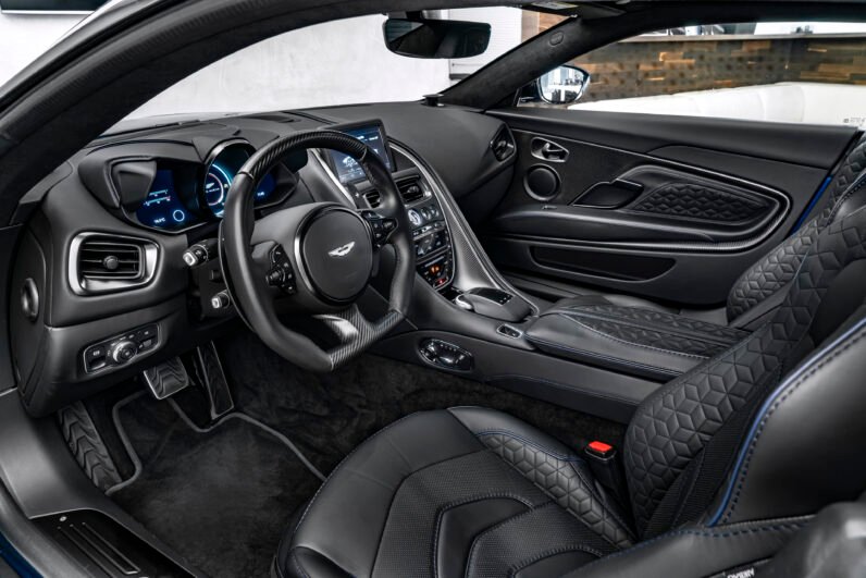 For Sale: Aston Martin DBS 770 Ultimate 2023 – Signature Metallic, Black Interior, 533 kW (≈725 HP) V12, Only 4,058 km