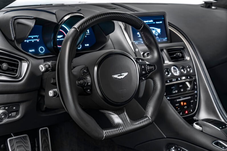 For Sale: Aston Martin DBS 770 Ultimate 2023 – Signature Metallic, Black Interior, 533 kW (≈725 HP) V12, Only 4,058 km