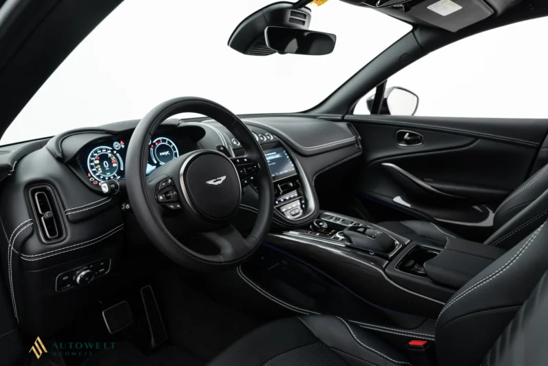 For Sale: Aston Martin DBX 707 2023 – Black on Black, 707 HP V8 Twin-Turbo, Luxury SUV with Carbon Pack & 23” Alloy Wheels