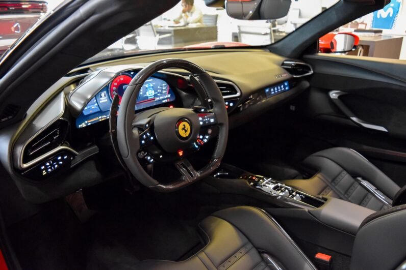 For Sale: Ferrari 296 GTS 2025 – Rosso Scuderia, 830 HP Hybrid V6, Nero Interior, Carbon Fibre Pack, Daytona Seats & Front Lift