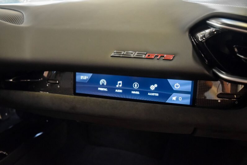 For Sale: Ferrari 296 GTS 2025 – Rosso Scuderia, 830 HP Hybrid V6, Nero Interior, Carbon Fibre Pack, Daytona Seats & Front Lift