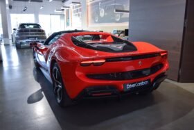For Sale: Ferrari 296 GTS 2025 – Rosso Scuderia, 830 HP Hybrid V6, Nero Interior, Carbon Fibre Pack, Daytona Seats & Front Lift