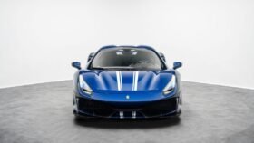 For Sale: Ferrari 488 Pista Spider 2020 – Blue Tour de France, 711 HP V8 Twin-Turbo, Carbon Interior & Racing Heritage