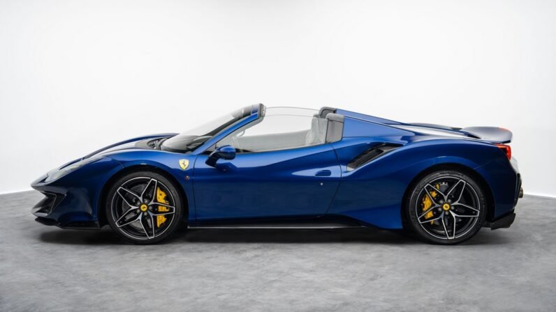 For Sale: Ferrari 488 Pista Spider 2020 – Blue Tour de France, 711 HP V8 Twin-Turbo, Carbon Interior & Racing Heritage