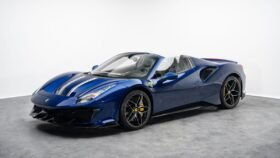 For Sale: Ferrari 488 Pista Spider 2020 – Blue Tour de France, 711 HP V8 Twin-Turbo, Carbon Interior & Racing Heritage