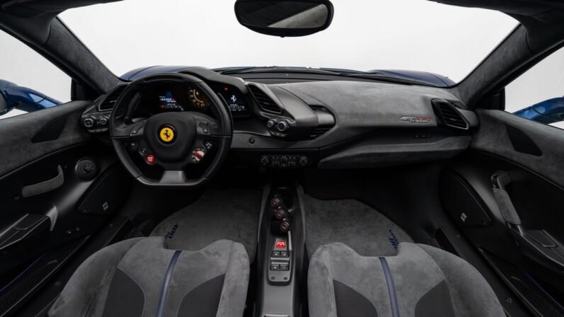 For Sale: Ferrari 488 Pista Spider 2020 – Blue Tour de France, 711 HP V8 Twin-Turbo, Carbon Interior & Racing Heritage