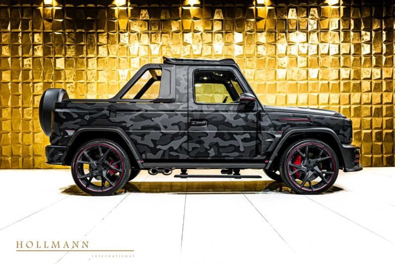 Mercedes-Benz G 63 STAR TROOPER Pick-Up Edition 2023 for Sale – MANSORY × Philipp Plein, 850 HP, 1 of 7 Worldwide, 50 Shades of Grey Camouflage