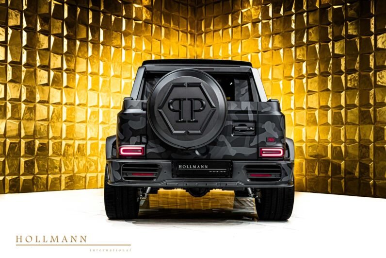 Mercedes-Benz G 63 STAR TROOPER Pick-Up Edition 2023 for Sale – MANSORY × Philipp Plein, 850 HP, 1 of 7 Worldwide, 50 Shades of Grey Camouflage