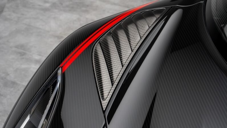 Koenigsegg Jesko Attack 2024 for Sale – Clear Carbon Fibre / Red Exterior, Lingonberry Alcantara Interior, 1,600 HP V8, 9-Speed LST