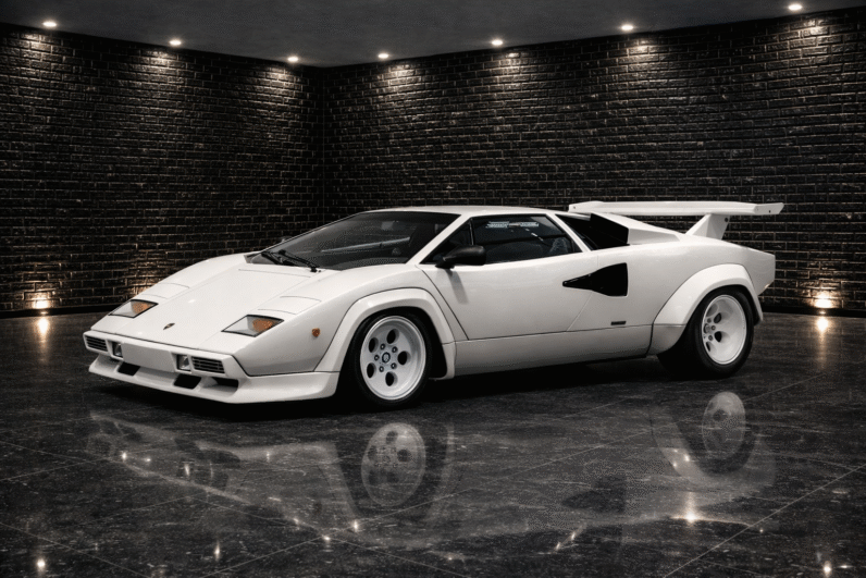 For Sale: Lamborghini Countach LP400 S – 1980 “Low Body”, 47,134 km, Bianco/Nero