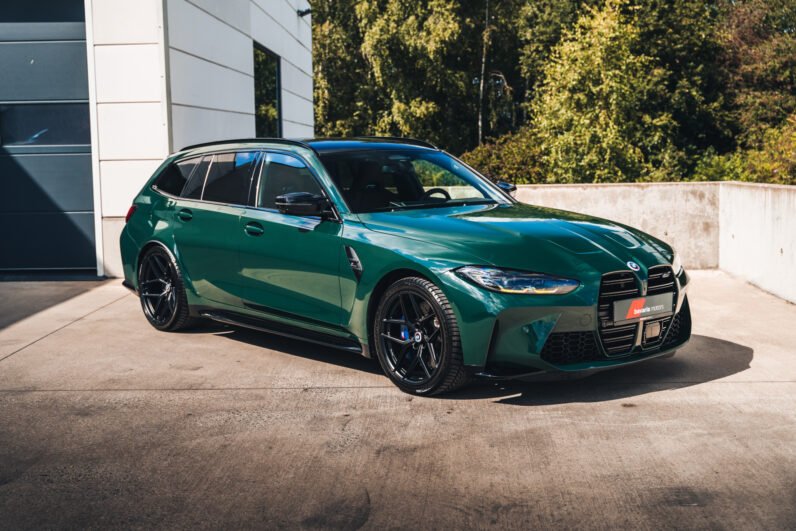 For Sale: BMW M3 Competition Touring – British Racing Green, Tartufo Leather, Carbon Package (VAT Deductible)