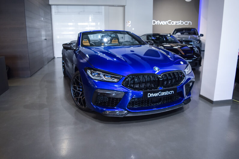 For Sale: BMW M8 Cabrio 2025 – Marina Bay Blue, Merino Black/Beige, 625 HP V8 Twin-Turbo