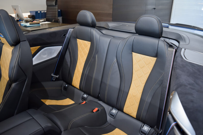 For Sale: BMW M8 Cabrio 2025 – Marina Bay Blue, Merino Black/Beige, 625 HP V8 Twin-Turbo