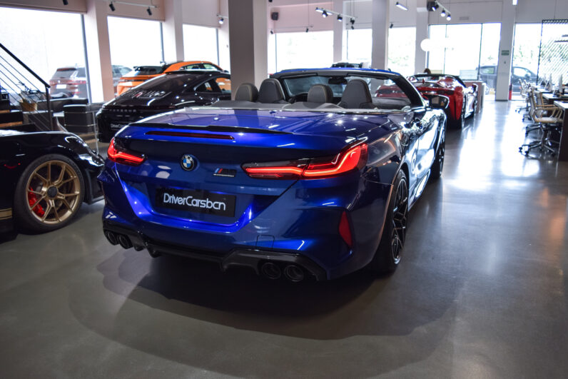 For Sale: BMW M8 Cabrio 2025 – Marina Bay Blue, Merino Black/Beige, 625 HP V8 Twin-Turbo