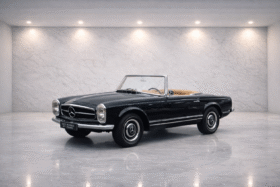 For Sale: Mercedes-Benz 230 SL Pagoda – 1964, Blue/Havana, 74,559 km