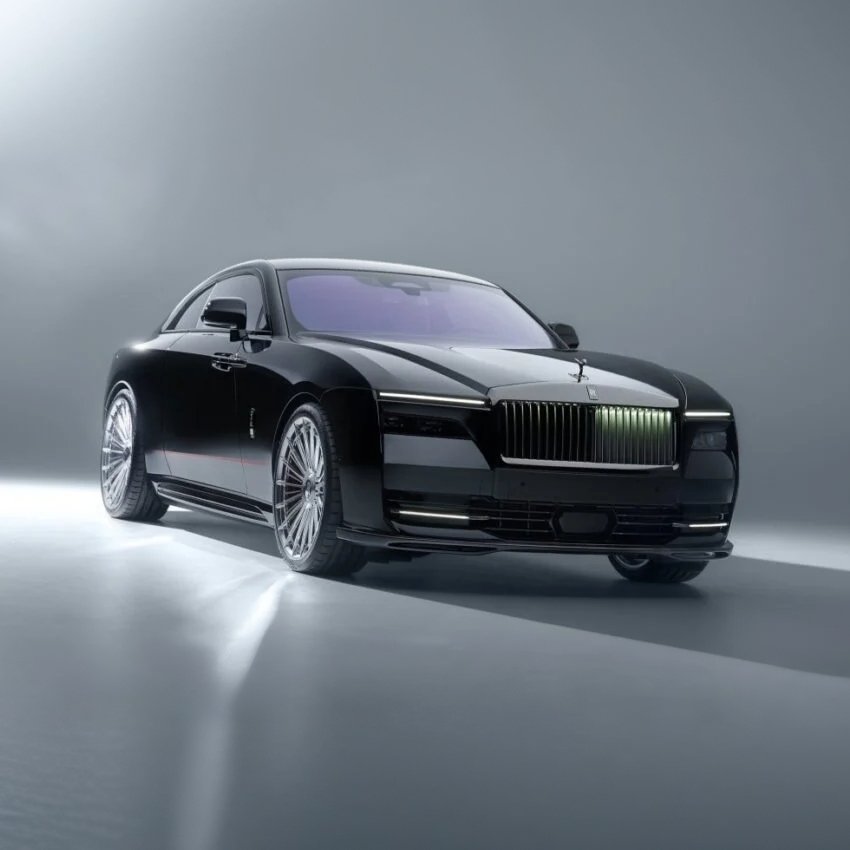 SPOFEC Refines the Rolls-Royce Spectre Black Badge: A Symphony of Discretion and Presence