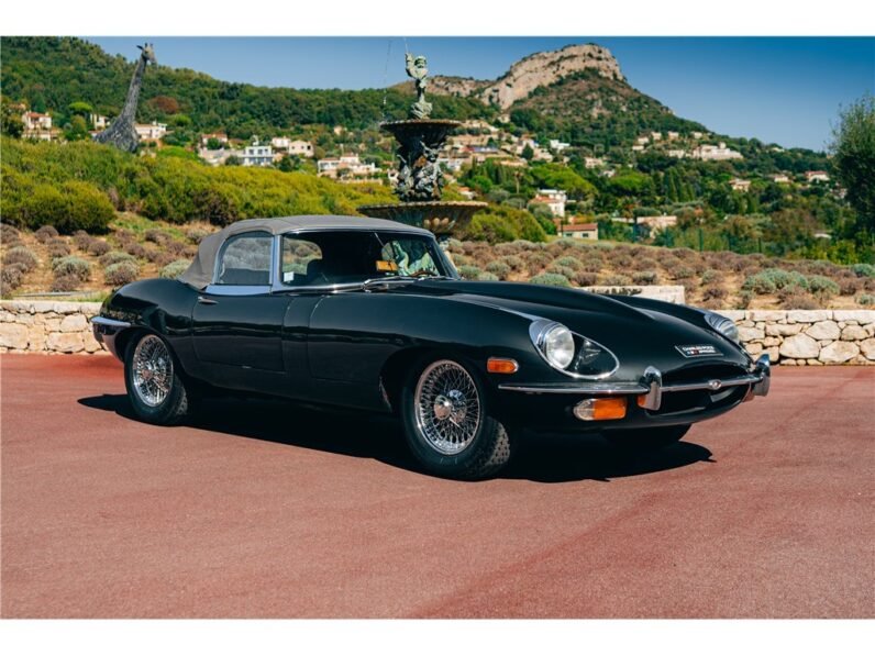 For Sale: Jaguar E-Type 4.2 – 1969, Black/Black, 9,452 km, Collector-Grade Condition