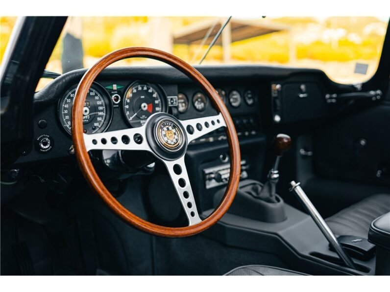 For Sale: Jaguar E-Type 4.2 – 1969, Black/Black, 9,452 km, Collector-Grade Condition