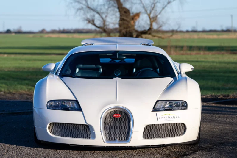 For Sale: Bugatti Veyron 16.4 — Pearl White, UK Registered, Low Mileage