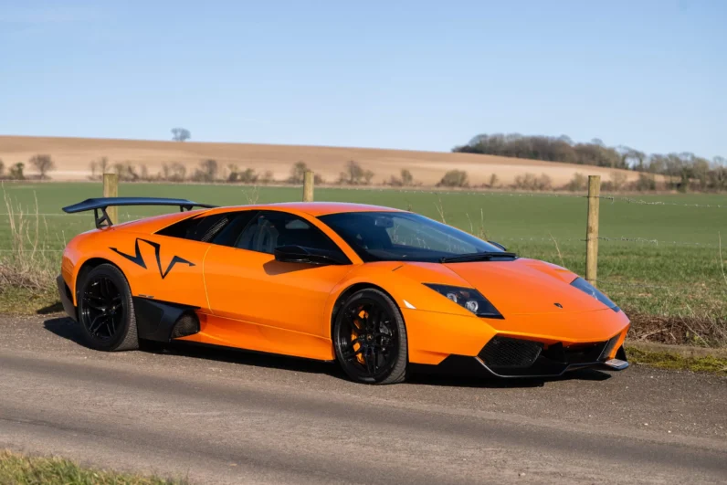 For Sale: Lamborghini Murciélago LP670-4 SV — Arancio Atlas, RHD, Low Mileage