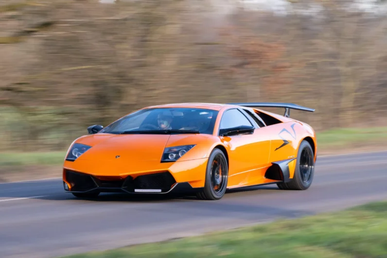 For Sale: Lamborghini Murciélago LP670-4 SV — Arancio Atlas, RHD, Low Mileage