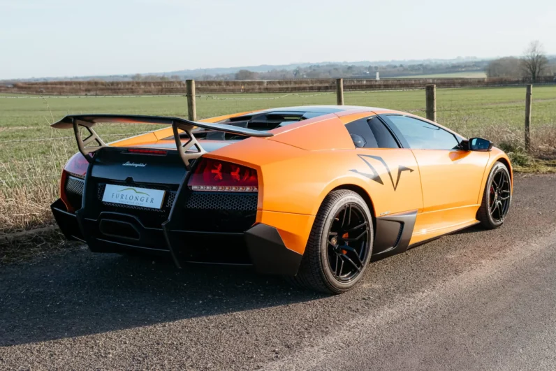 For Sale: Lamborghini Murciélago LP670-4 SV — Arancio Atlas, RHD, Low Mileage