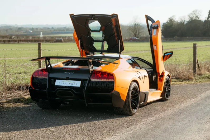For Sale: Lamborghini Murciélago LP670-4 SV — Arancio Atlas, RHD, Low Mileage
