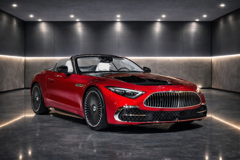 For Sale: Mercedes-Maybach SL 680 Monogram Series — Garnet Red