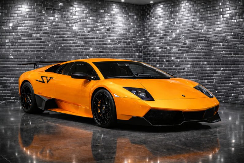For Sale: Lamborghini Murciélago LP670-4 SV — Arancio Atlas, RHD, Low Mileage