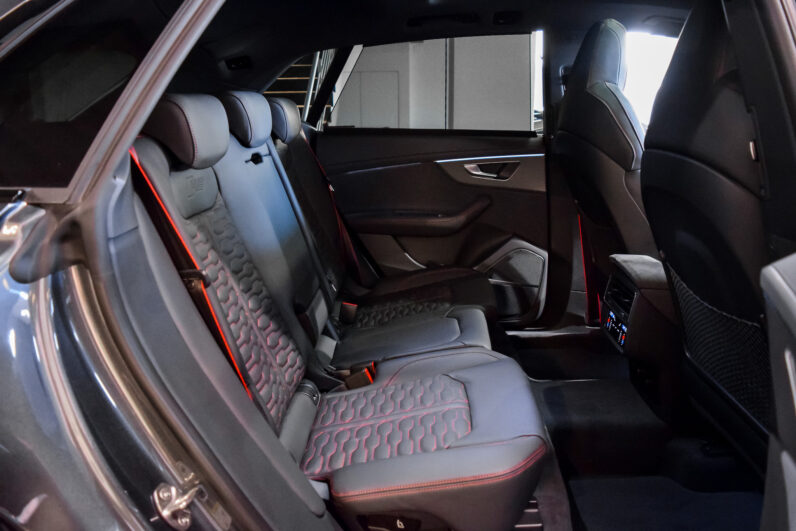 Audi RS Q8 Performance · Daytona Grey · Black Optics Plus · High Spec SUV