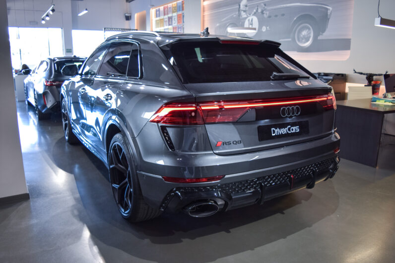 Audi RS Q8 Performance · Daytona Grey · Black Optics Plus · High Spec SUV