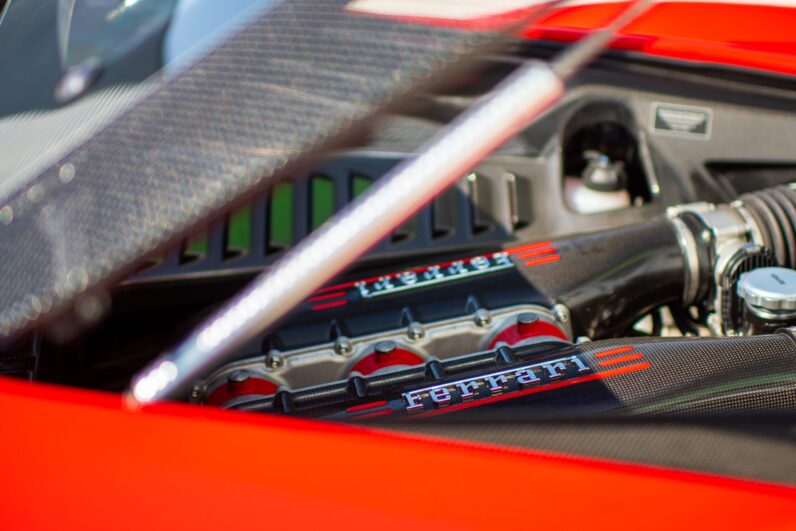Ferrari 458 Speciale · Rosso Corsa · Nero Livery · Collector Example