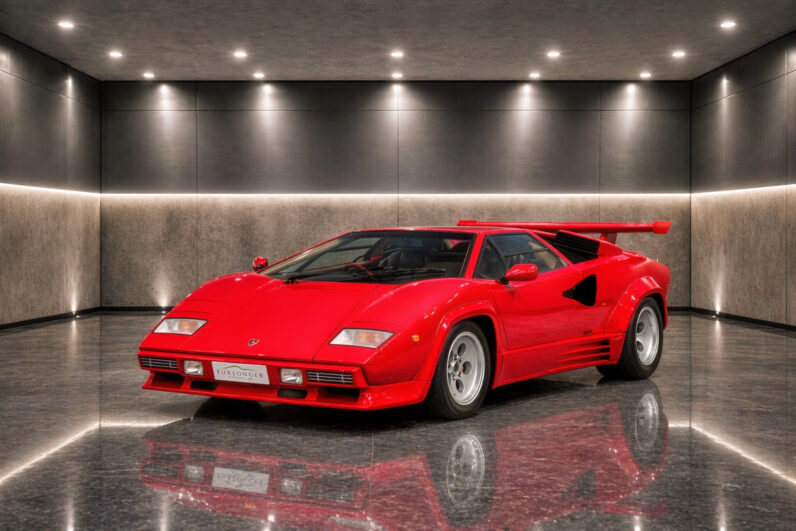 Lamborghini Countach 5000 QV · RHD · Rosso over Tan · Collector Icon