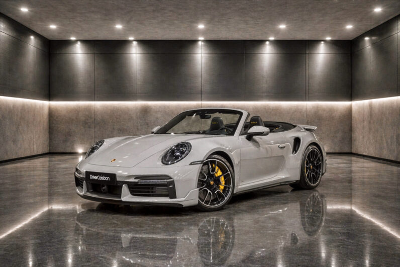 Porsche 911 Turbo S Cabriolet · Crayon · SportDesign · High Spec Convertible