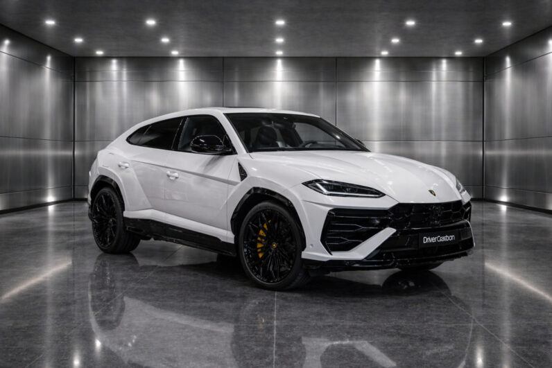 Lamborghini Urus SE · Bianco Moncerus · 23″ Galanthus · High Spec SUV