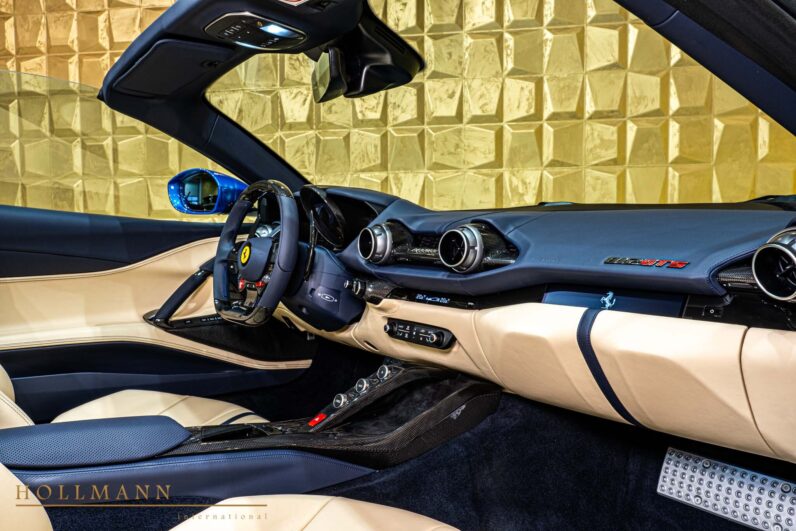 Ferrari 812 GTS · Blu Tour de France · Daytona Seats · Carbon Fibre Specification