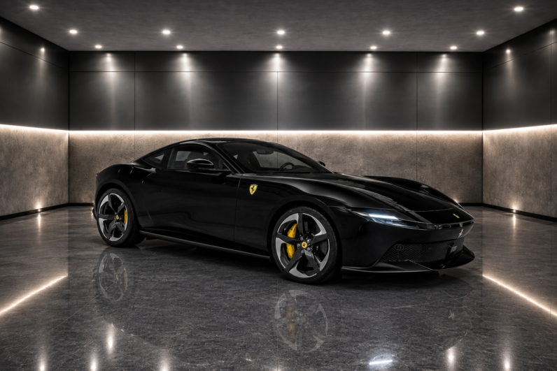 Ferrari Amalfi · Cuoio Alcantara Interior · Forged Diamond Wheels · Grand Touring Specification
