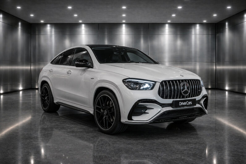 Mercedes-AMG GLE 53 Coupé 4MATIC+ · MANUFAKTUR Alpine Grey · AMG Night Package · Premium Spec