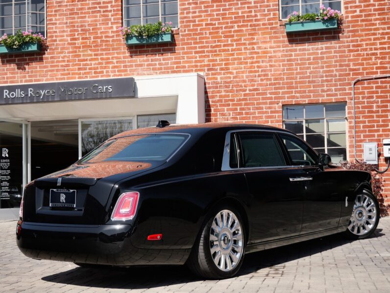 Rolls-Royce Phantom EWB · Black · Grace White Interior · Bespoke Luxury Sedan