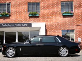 Rolls-Royce Phantom EWB · Black · Grace White Interior · Bespoke Luxury Sedan