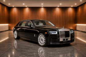 Rolls-Royce Phantom EWB · Black · Grace White Interior · Bespoke Luxury Sedan