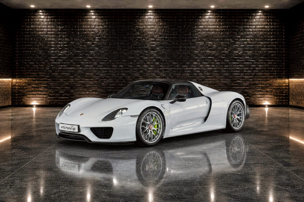 Porsche 918 Spyder Weissach Package For Sale