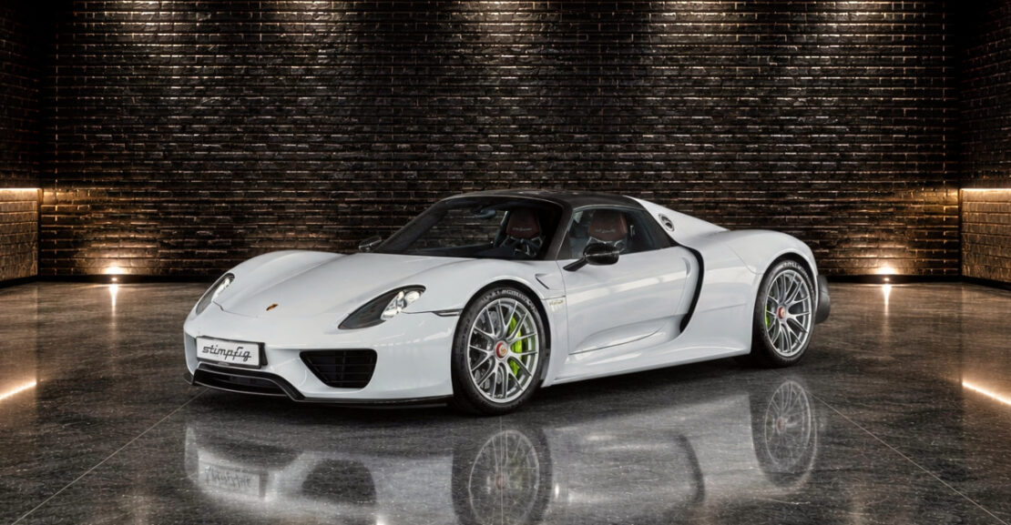 Porsche 918 Spyder Weissach Package For Sale